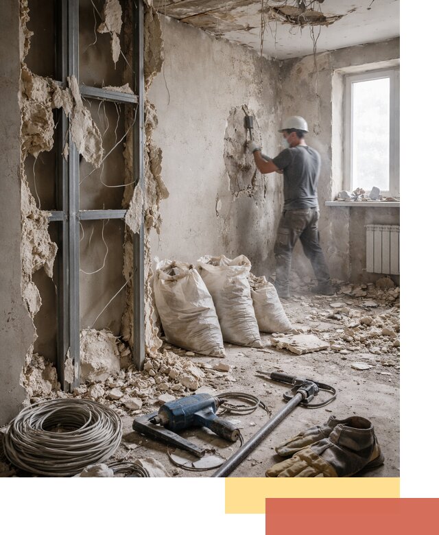 Профессиональный демонтаж зданий и конструкций в Каменске-Шахтинском