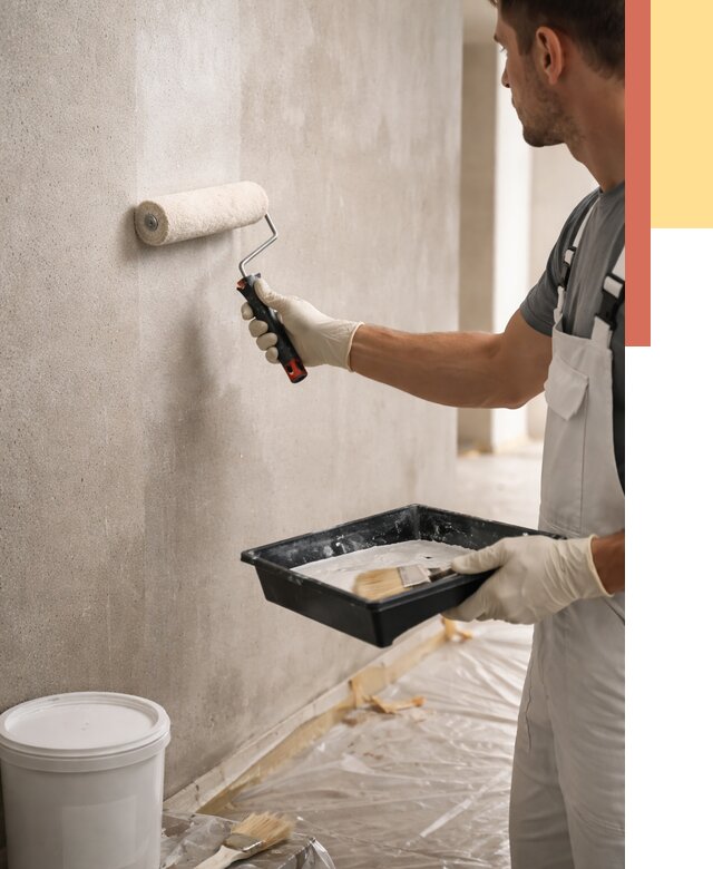 Грунтовка стен в Каменске-Шахтинском от 2266 руб. м2 — быстро, недорого, с материалом | ОТДЕЛОЧНИК-Ксш