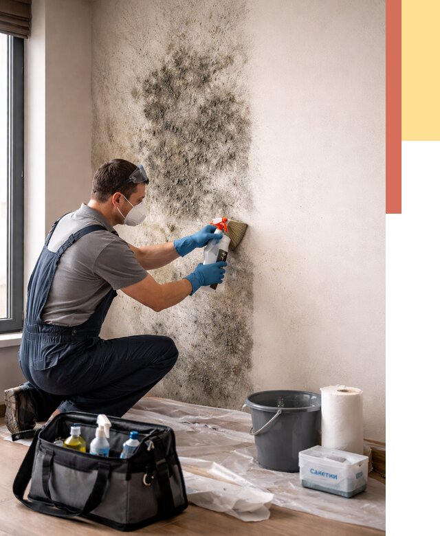 Удаление плесени со стен в Каменске-Шахтинском от 2215 руб. — быстро и недорого | ОТДЕЛОЧНИК-Ксш