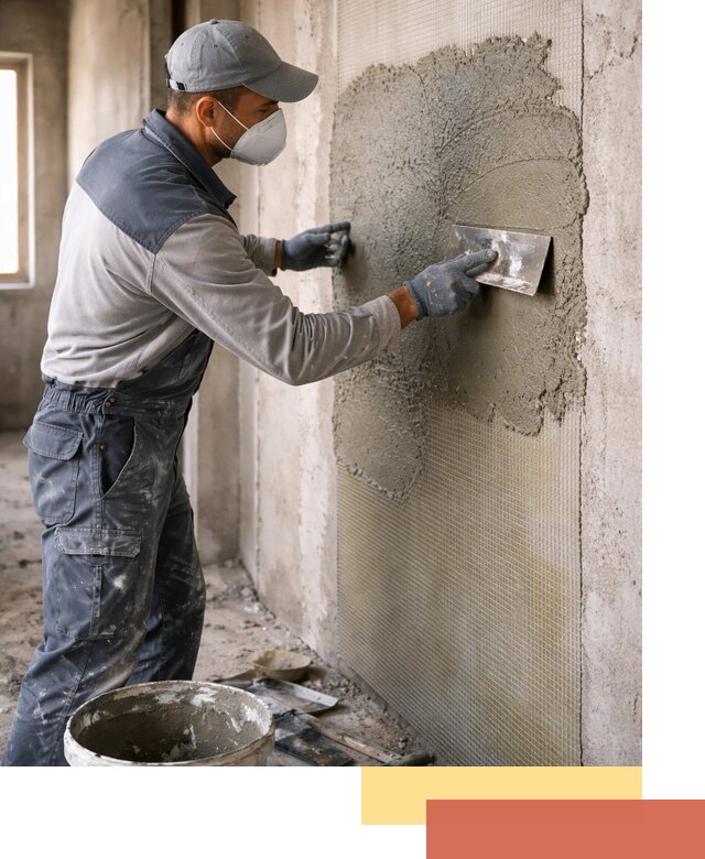 Штукатурка стен по сетке в Каменске-Шахтинском под ключ качественно и быстро