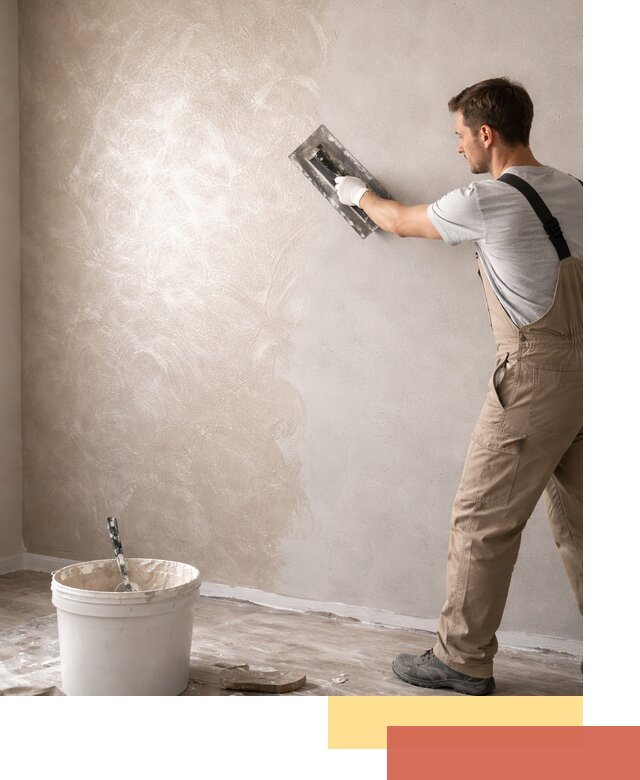 Декоративная штукатурка «Мокрый шелк» под ключ в Каменске-Шахтинском