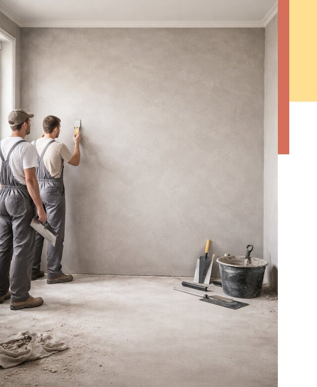 Микробетон на стены в Каменске-Шахтинском от 1288 руб. — нанесение и отделка | ОТДЕЛОЧНИК-Ксш