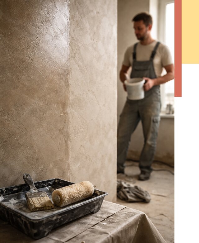 Нанесение воска на штукатурку в Каменске-Шахтинском от 3605 руб. | Услуги ОТДЕЛОЧНИК-Ксш