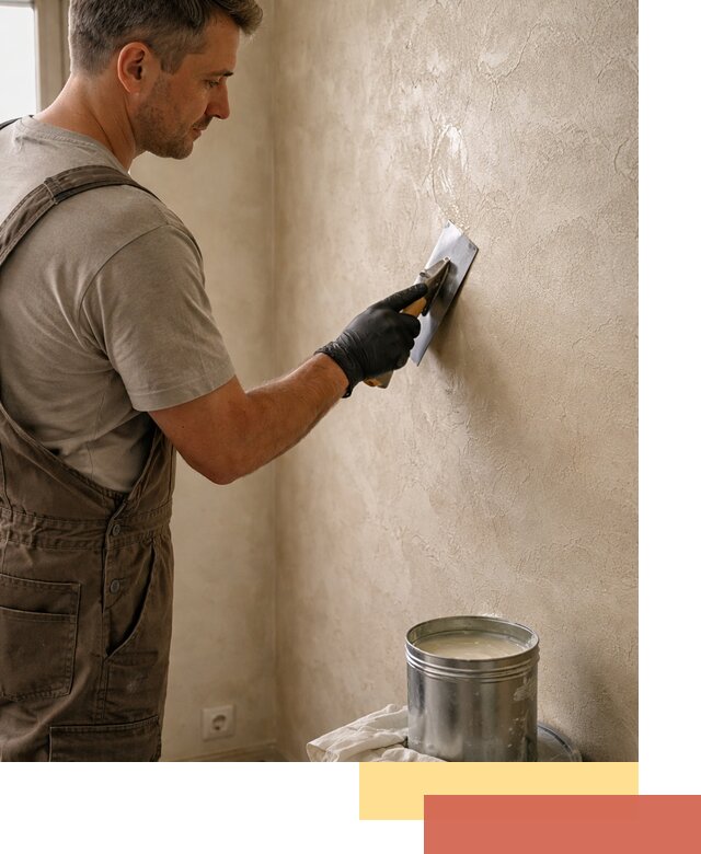 Нанесение воска на штукатурку в Каменске-Шахтинском для защиты и блеска