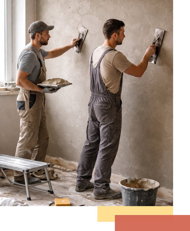 Ремонт декоративной штукатурки и восстановление фактуры в Каменске-Шахтинском