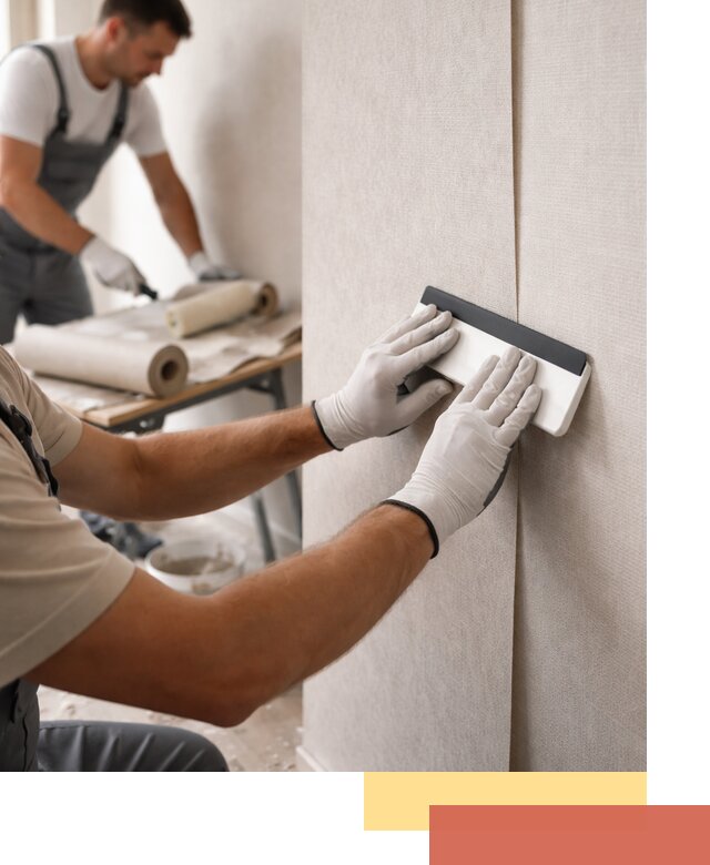 Поклейка обоев под покраску в Каменске-Шахтинском профессионально и быстро