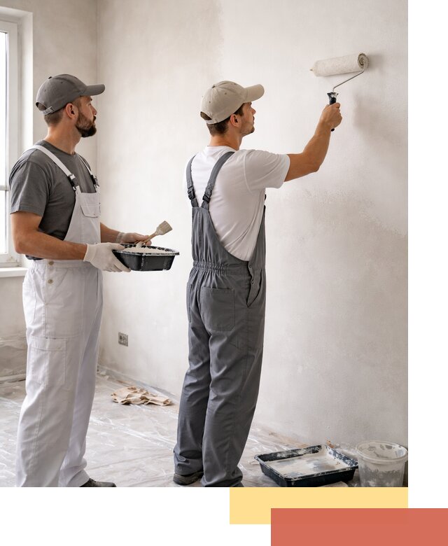 Покраска стен водоэмульсионной краской в Каменске-Шахтинском