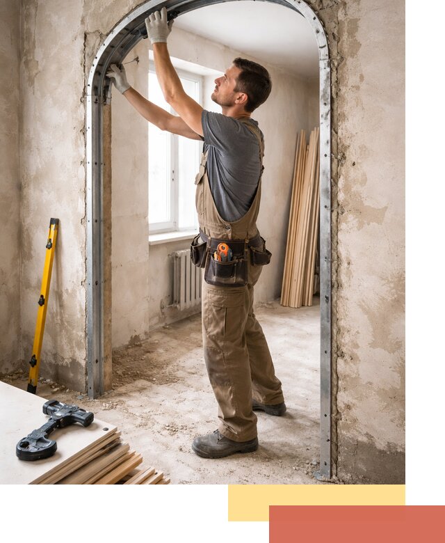 Устройство арочного проема в Каменске-Шахтинском под ключ