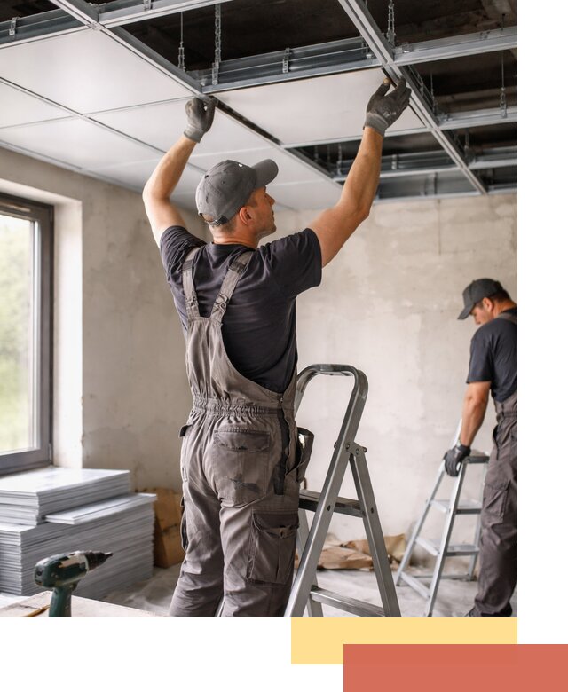 Монтаж кассетного потолка в Каменске-Шахтинском качественно и быстро