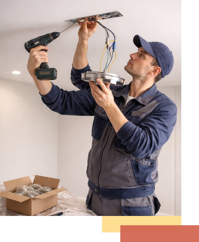 Установка люстры в натяжной потолок в Каменске-Шахтинском