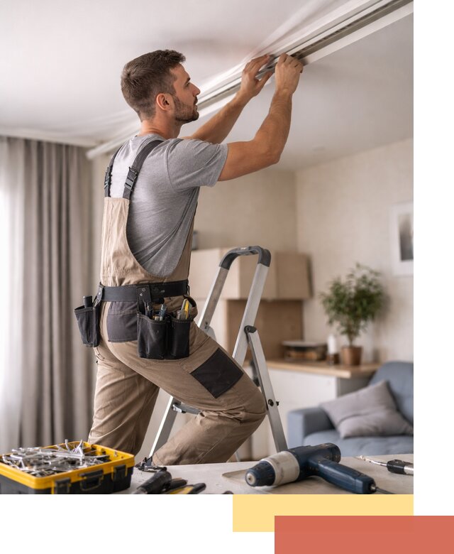 Ремонт натяжных потолков в Каменске-Шахтинском — качественно и оперативно