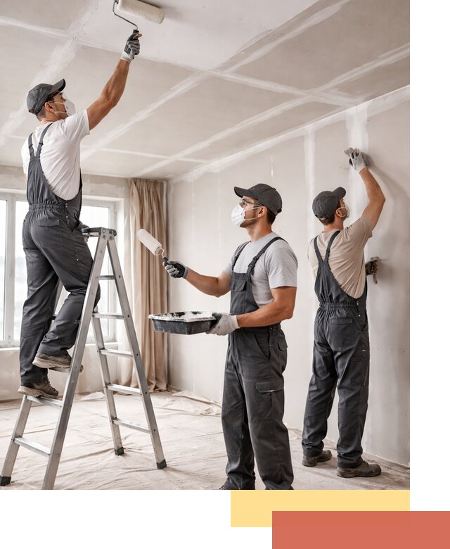 Покраска потолка из гипсокартона в Каменске-Шахтинском качественно и недорого