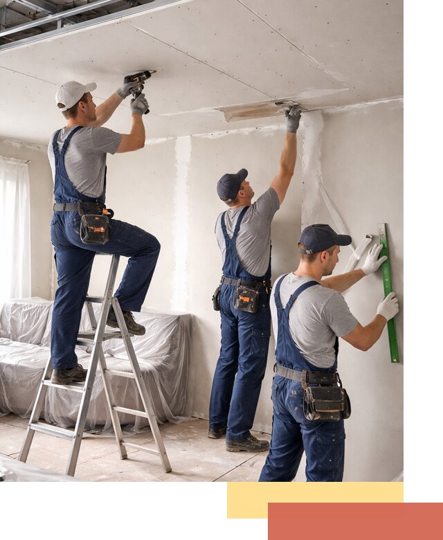 Профессиональная отделка потолка в Каменске-Шахтинском быстро и качественно