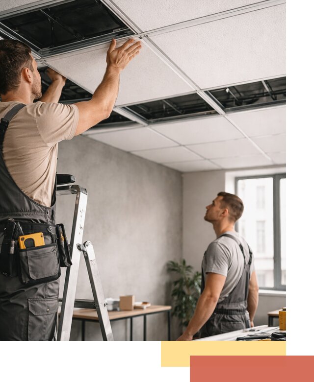 Монтаж потолочной плитки в Каменске-Шахтинском качественно и в срок